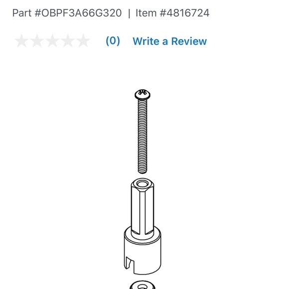 Signature Hardware Beasley Shower Pressure Valve in Chrome - Picture 6 of 6